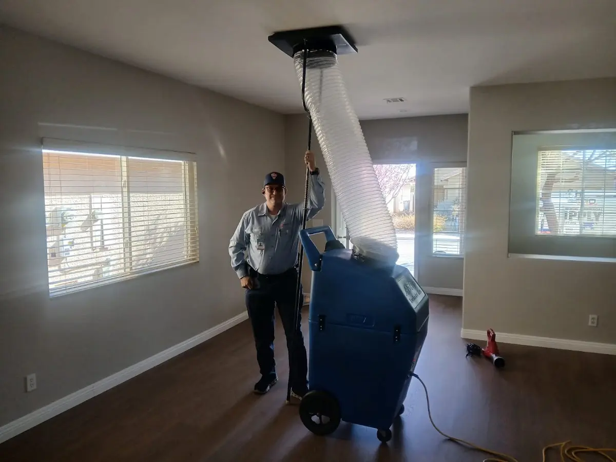 Professional Dryer Vent Cleaning work inside a Dock Junction home